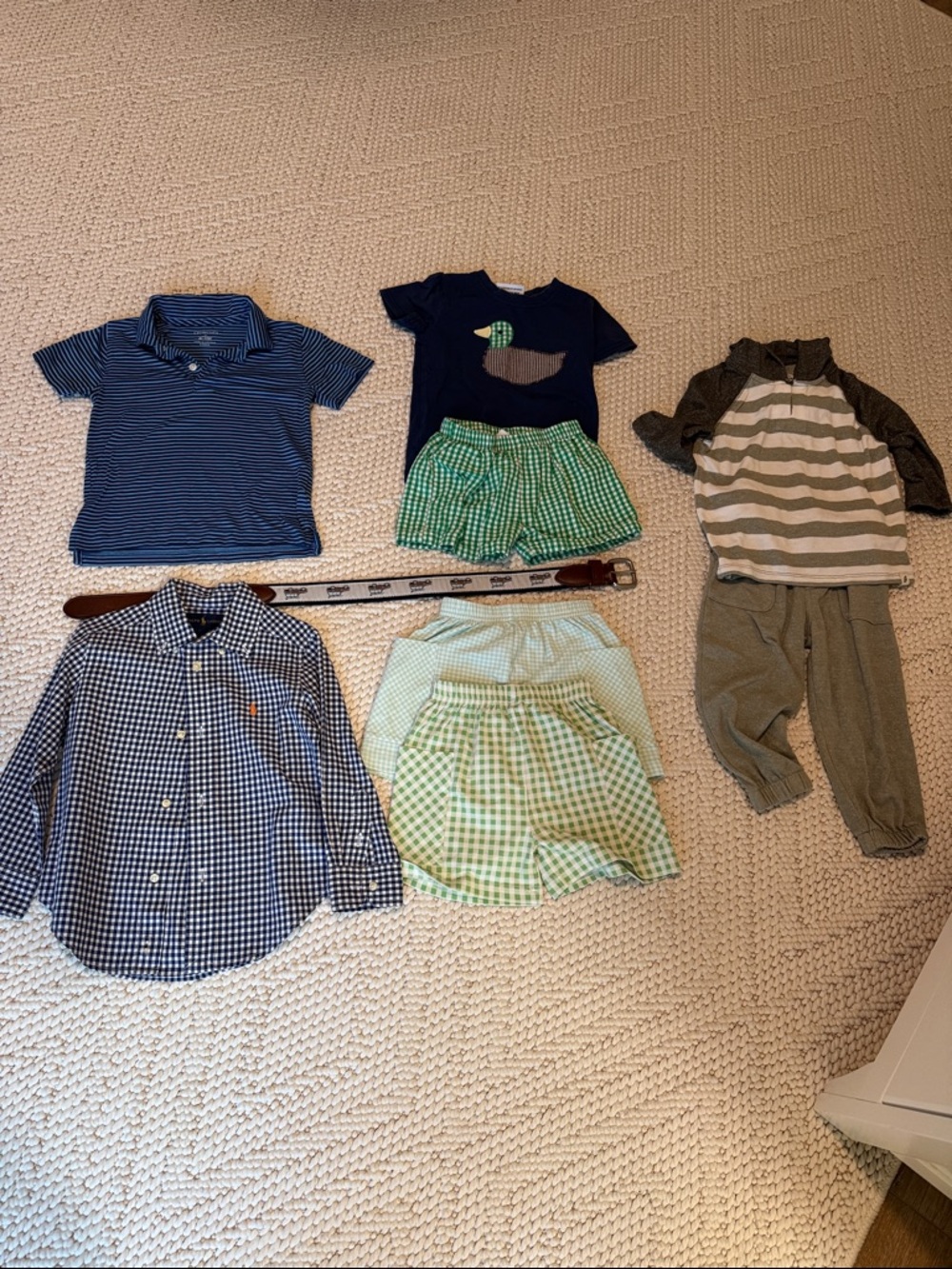 Boys 2-3t bundle with belt
J crew polo and more